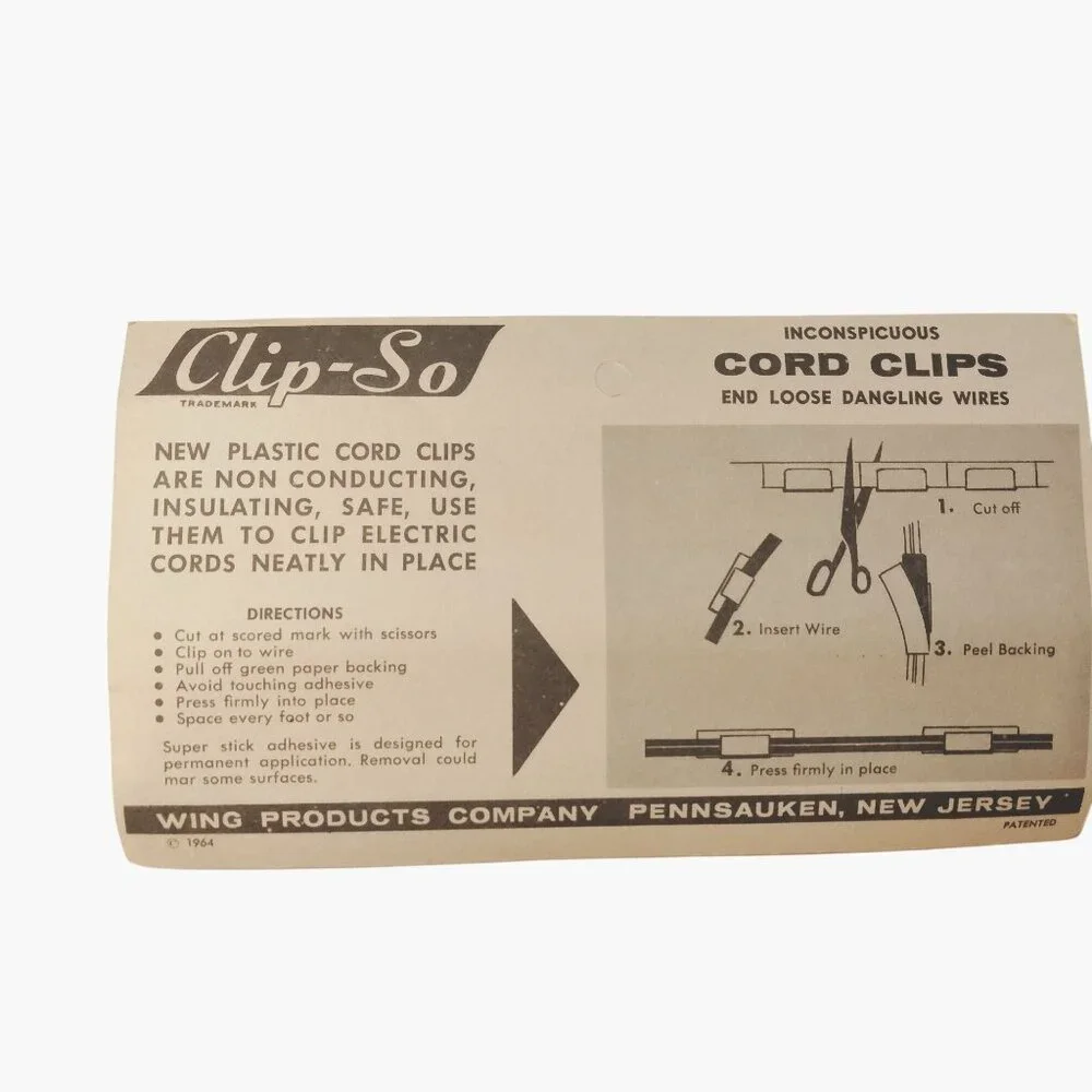 Clip-So original vintage